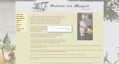Desktop Screenshot of osteriadeimagasi.com