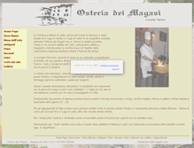 Tablet Screenshot of osteriadeimagasi.com